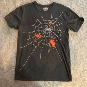 Spiderweb graphic shirt by CrewCuts // Sz 14